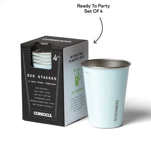 Corkcicle 18oz Eco Stacker - Pack of 4 ***BRAND NEW***